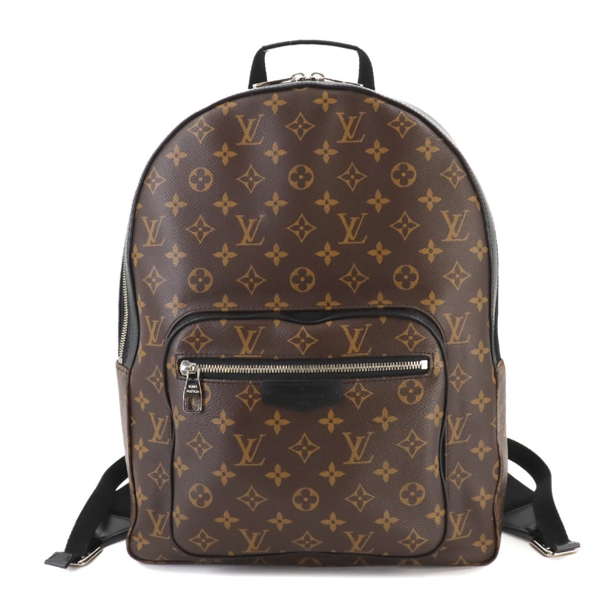 Louis Vuitton Monogram Macassar Josh Backpack Brown Black M41530 RFID