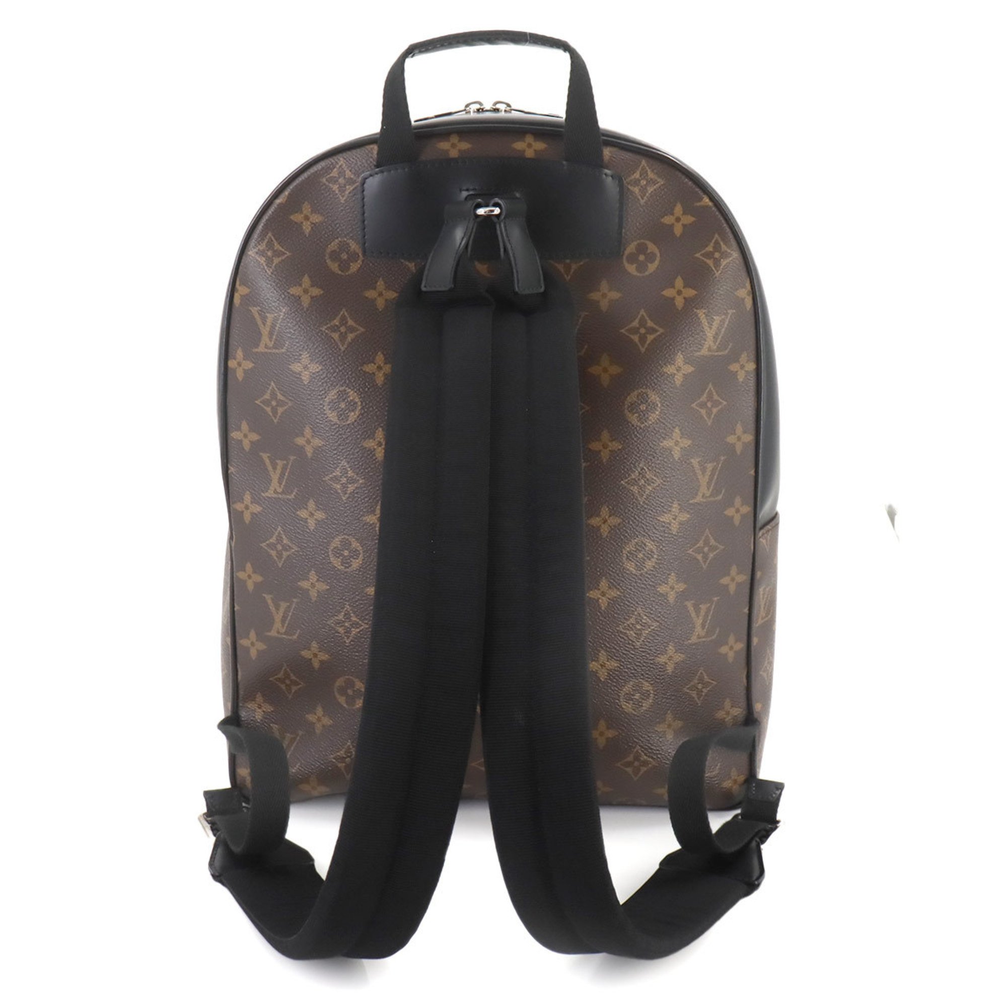 Louis Vuitton Monogram Macassar Josh Backpack Brown Black M41530 RFID