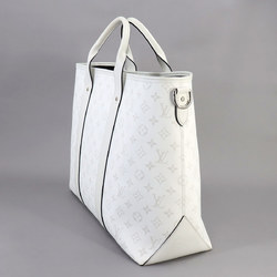 Louis Vuitton LOUIS VUITTON Taigarama Weekend Tote NM 2way Shoulder Bag Optic White M30919 RFID