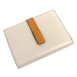 LOEWE Vertical Wallet Medium Bi-fold Light Oat/Honey C660S87X01 Women's