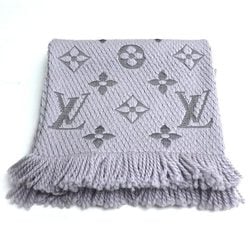 LOUIS VUITTON Louis Vuitton Echarpe Mania Scarf Gray M74742 Unisex