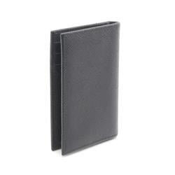 PRADA SAFFIANO 1 Business Card Holder/Card Case Saffiano Leather Men's Black 2MC101