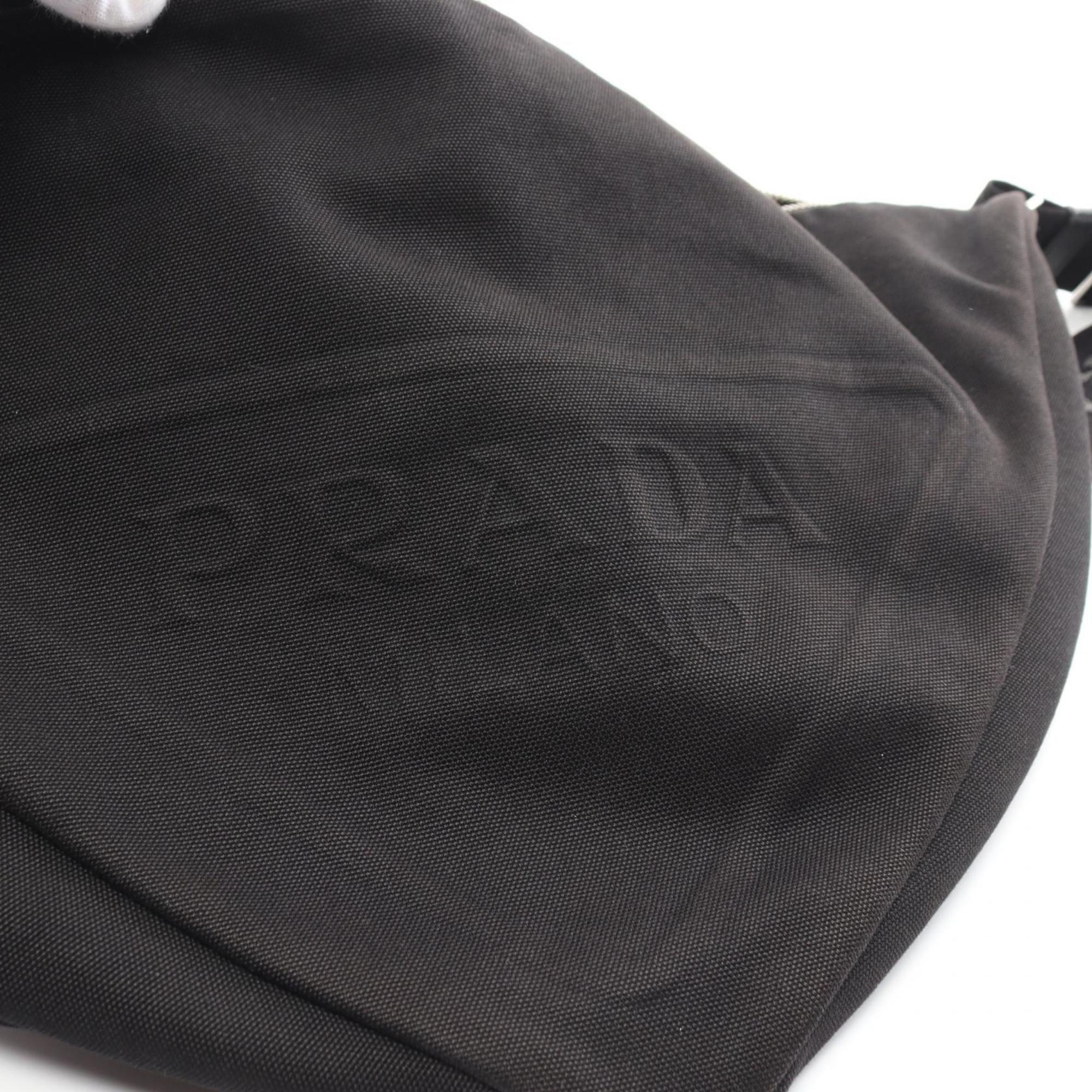 PRADA Shoulder Bag Canvas Men's Black 2VY007