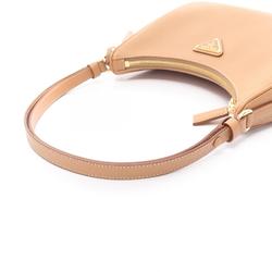 Prada SAFFIANO LUX Shoulder Bag, Saffiano Leather, Women's, Beige, 1BC204NZVF0P9G