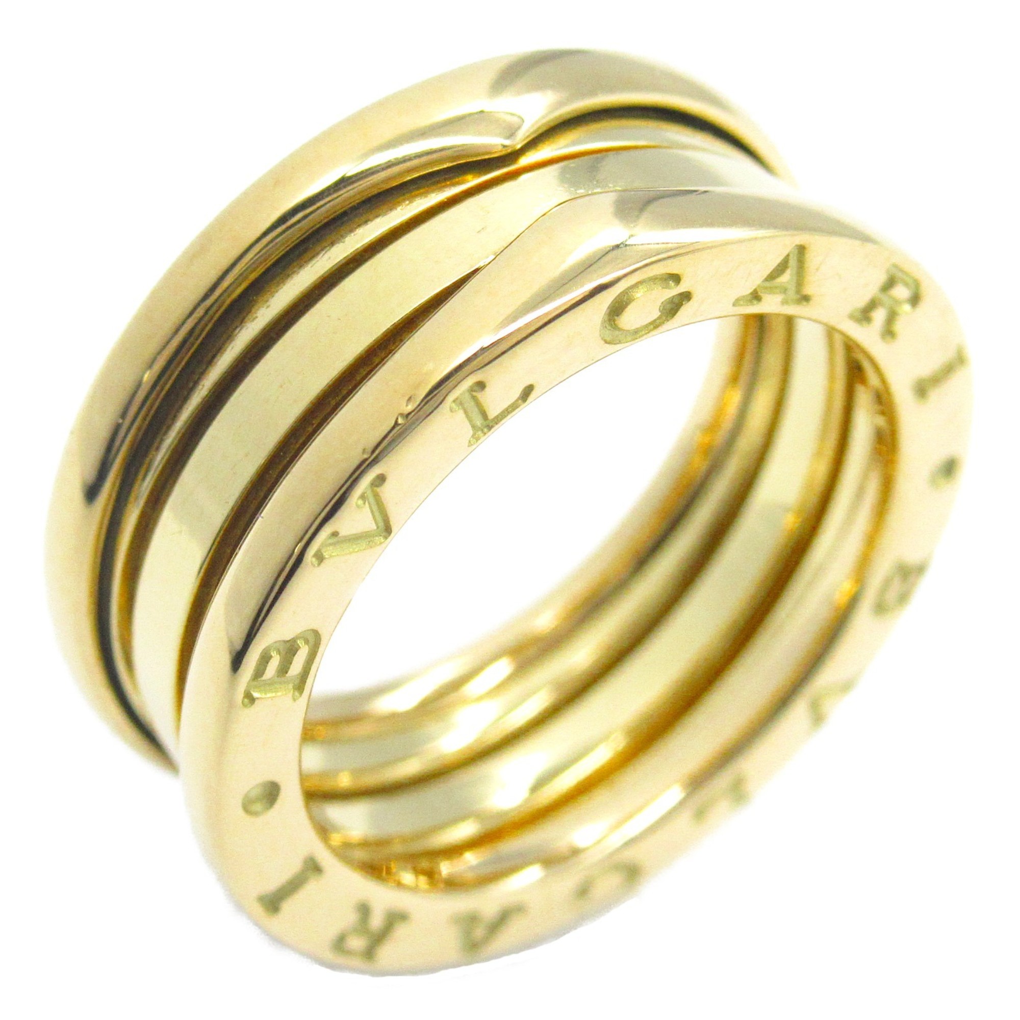 BVLGARI B-zero1 Ring, K18 (yellow gold), Men's, Women's, Gold