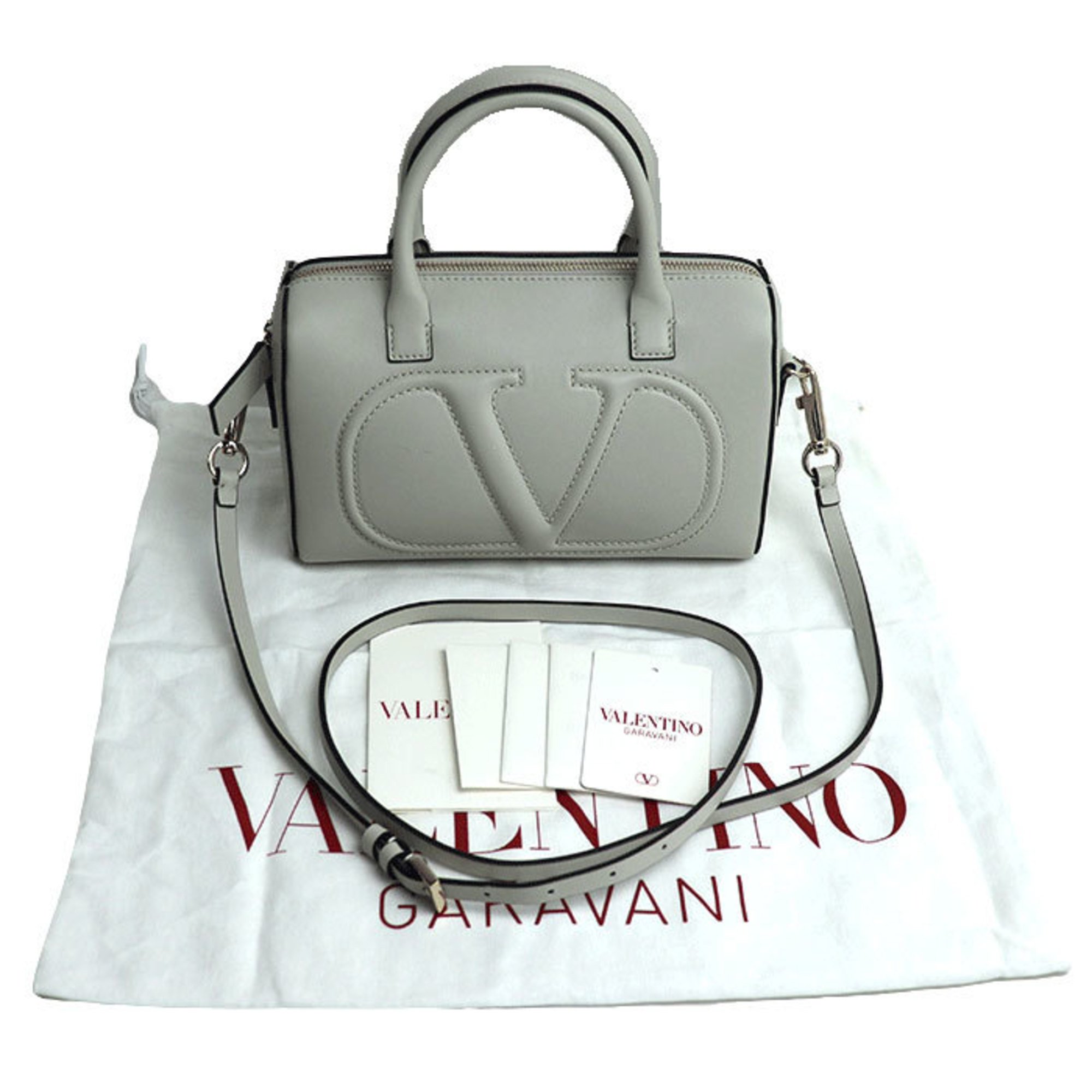 Valentino Garavani 2-Way Shoulder Bag, Greige, 1W5B0I20MNLI16, Women's