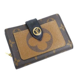 LOUIS VUITTON Louis Vuitton Portefeuille Juliette Bi-fold Wallet Monogram Giant Reverse Brown M69432 Women's