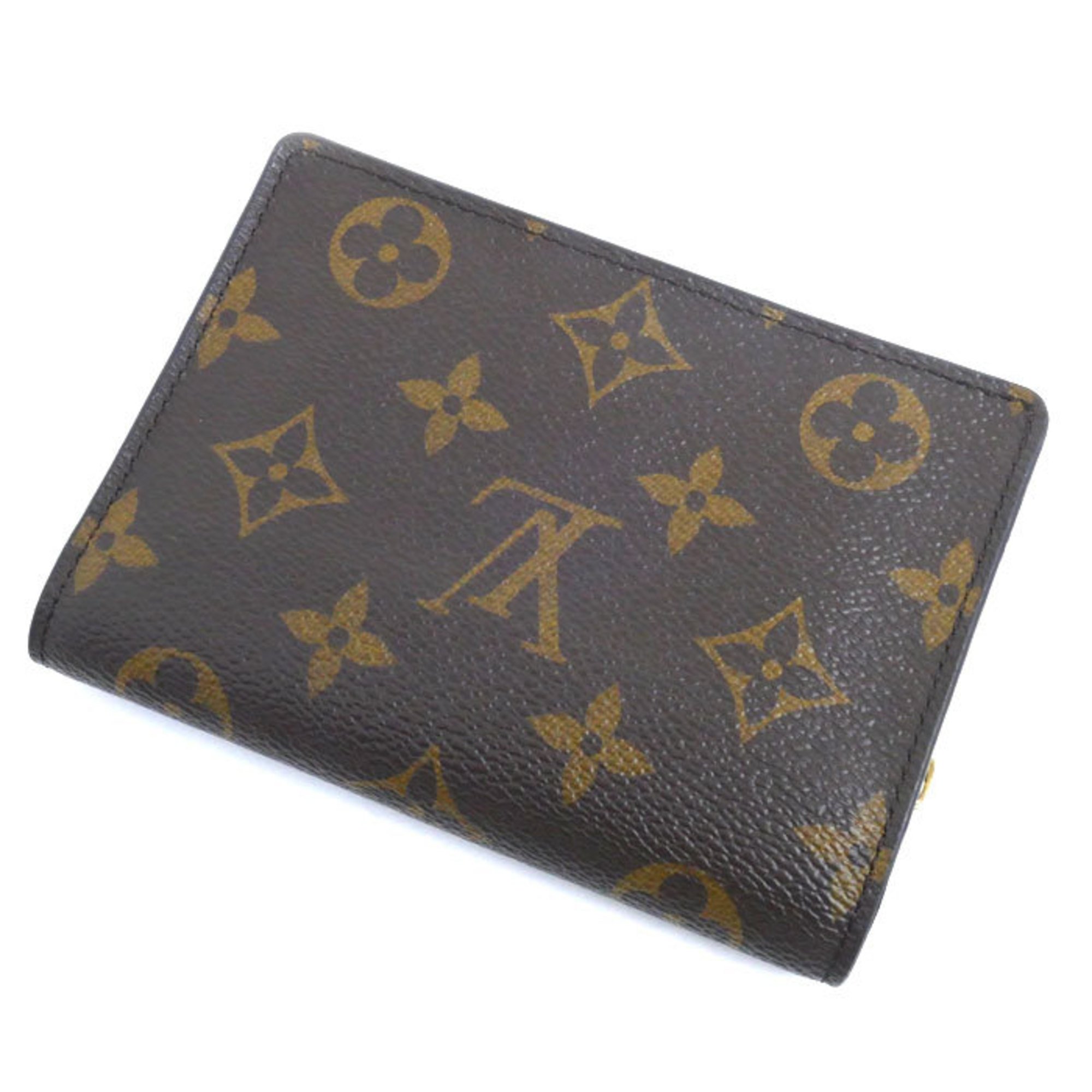 LOUIS VUITTON Louis Vuitton Portefeuille Juliette Bi-fold Wallet Monogram Giant Reverse Brown M69432 Women's