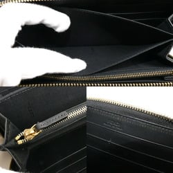 FENDI Bugs Eye Monster Long Wallet Round Black 7M0210 Unisex