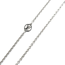 LOUIS VUITTON Louis Vuitton Metal Essential V Necklace M63197 9.5g 39-45cm Unisex