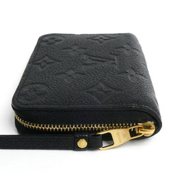 LOUIS VUITTON Louis Vuitton Zipper Coin Purse Case Monogram Empreinte Noir M60574 Women's