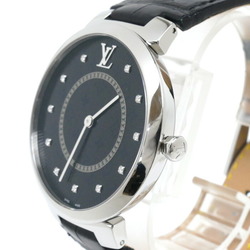 LOUIS VUITTON Tambour watch battery operated QA145 men's