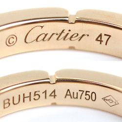 CARTIER Cartier K18PG Pink Gold Maillon Panthere 4P Diamond Ring B4080547 Size 7 47 3.6g Women's