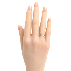 CARTIER Cartier K18PG Pink Gold Maillon Panthere 4P Diamond Ring B4080547 Size 7 47 3.6g Women's