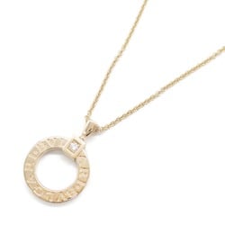 BVLGARI Necklace K18PG (pink gold) Diamond Men's Women's Clear