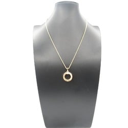 BVLGARI Necklace K18PG (pink gold) Diamond Men's Women's Clear