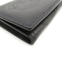 Berluti IMBUEIA Business Card Holder/Card Case Leather Men's Women's Black