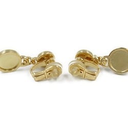 BVLGARI Onyx Earrings K18 (Yellow Gold) Women's Black