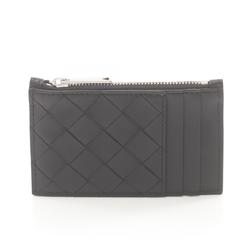 BOTTEGA VENETA Intrecciato Wallet/Coin Case Wallet Leather Men's Women's Black 755985VCPQ38803