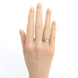 CARTIER Cartier K18WG White Gold Love 1P Diamond Ring B4050550 Size 10 50 4.5g Women's