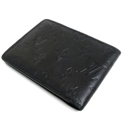 LOUIS VUITTON Louis Vuitton Portefeuille Multiple Bi-fold Wallet Black M62091 RFID Men's