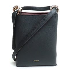 CARTIER Trinity Shoulder Bag Black L1002465 Women's