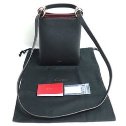 CARTIER Trinity Shoulder Bag Black L1002465 Women's