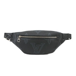 LOUIS VUITTON Giant Monogram Discovery Bum Bag NM Body Taurillon Shadow Leather M57289 RFID BumBag