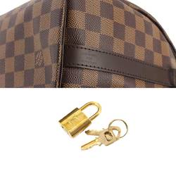 Louis Vuitton Damier Speedy Bandouliere 25 2way Hand Shoulder Bag Ebene N41368