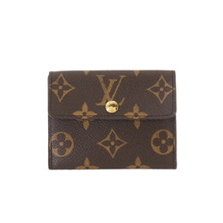 Louis Vuitton LOUIS VUITTON Monogram Ludlow Wallet/Coin Case Coin Purse Brown M61927 Gold Hardware