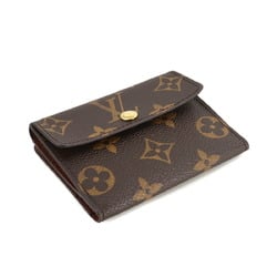 Louis Vuitton LOUIS VUITTON Monogram Ludlow Wallet/Coin Case Coin Purse Brown M61927 Gold Hardware