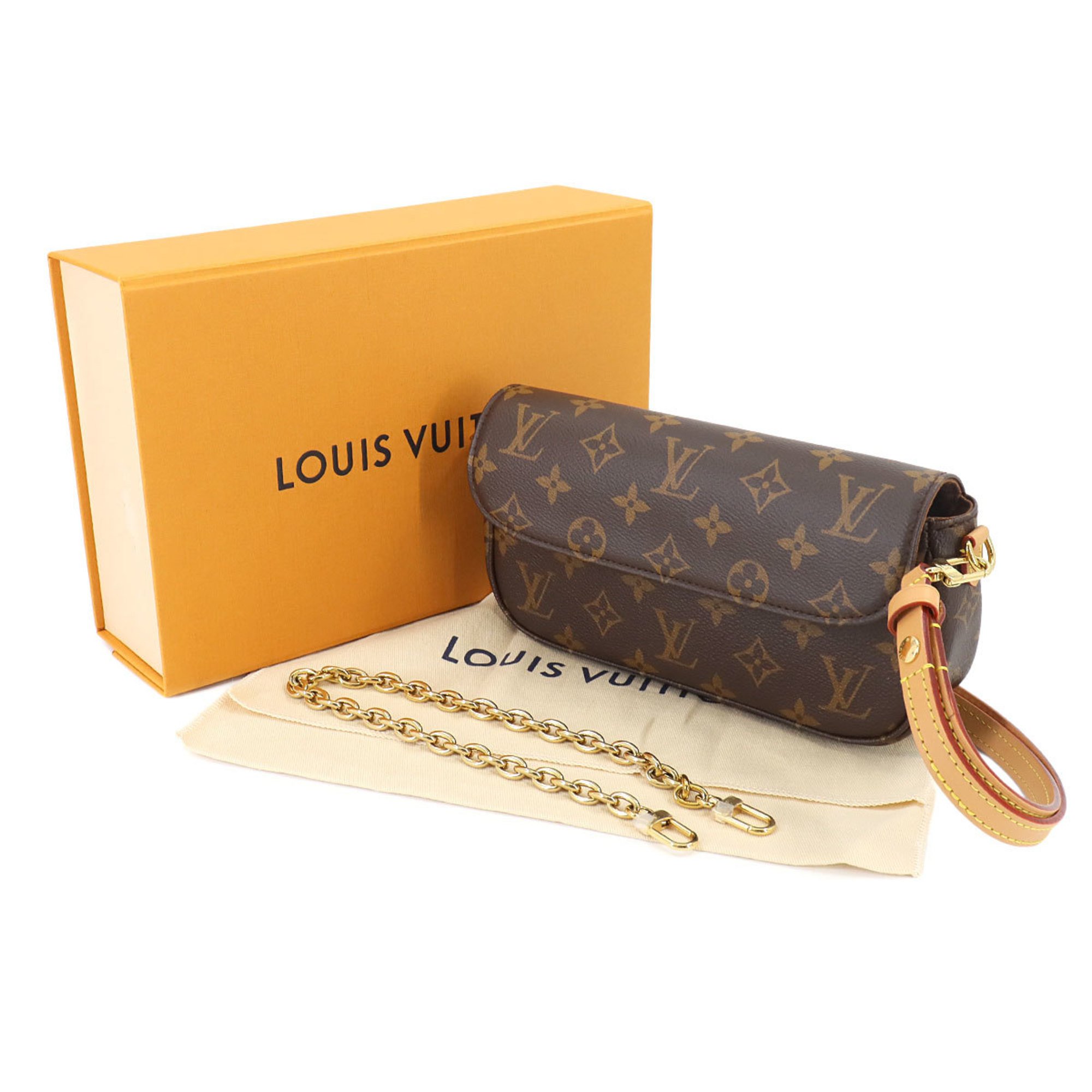 Louis Vuitton LOUIS VUITTON Monogram Wallet on Chain Ivy 2way Hand Shoulder Bag M81911 RFID