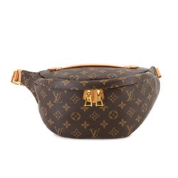 Louis Vuitton LOUIS VUITTON Monogram Bumbag Body Bag Brown M43644 RFID Gold Hardware