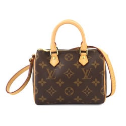 Louis Vuitton Monogram Nano Speedy 2way Hand Shoulder Bag M61252