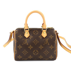 Louis Vuitton Monogram Nano Speedy 2way Hand Shoulder Bag M61252