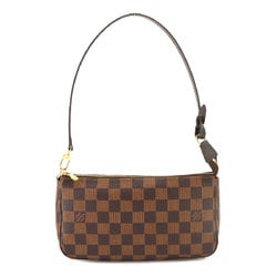 Louis Vuitton LOUIS VUITTON Damier Pochette Accessoires Handbag Ebene N41206 Accessories