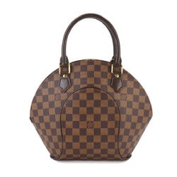 Louis Vuitton Damier Ellipse PM Personal SPO Handbag Ebene Brown N48066 Gold Hardware