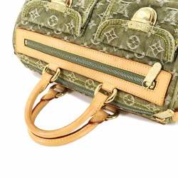 Louis Vuitton LOUIS VUITTON Monogram Denim Neo Speedy Handbag Riken M95215