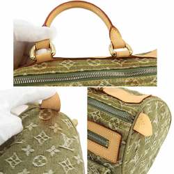 Louis Vuitton LOUIS VUITTON Monogram Denim Neo Speedy Handbag Riken M95215