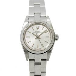 Rolex ROLEX Oyster Perpetual 76030 P series Ladies' watch Silver Automatic self-winding