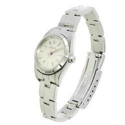 Rolex ROLEX Oyster Perpetual 76030 P series Ladies' watch Silver Automatic self-winding