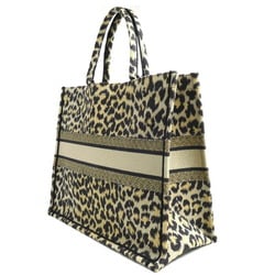 Christian Dior Dior Book Tote Large Leopard Bag for Women