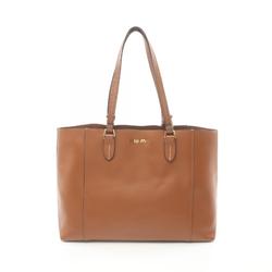 Miu Miu Miu SOFT CALF Tote Bag Leather Women's Brown 5BG028