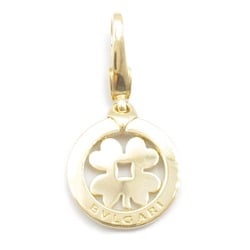 BVLGARI Tondo Clover Charm Top Pendant K18 (Yellow Gold) Women's Gold