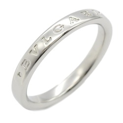 BVLGARI Fedi Ring, Pt950 Platinum, Men's, Women's, Silver