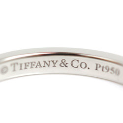 TIFFANY&Co. Tiffany Pt950 Platinum Classic Forever Band Ring 61000879 Diamond Size 9 3.3g Women's