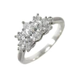 Harry Winston HARRY WINSTON Shape Cluster Diamond 0.57ct D VS1 EX Ring Pt