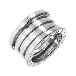 BVLGARI B-ZERO1 4-Band #49 Ring, K18 WG White Gold 750, Ring