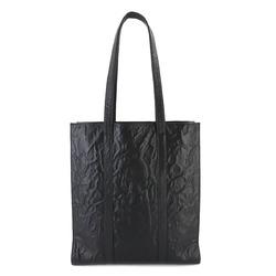 PRADA Nappa Small Leather Black 1BG459 Silver Hardware Tote Bag