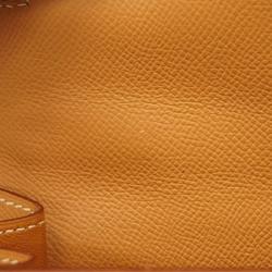 Hermes handbag Kelly 32 □C stamped Cushvel natural ladies